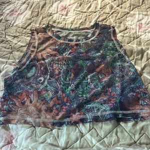Shein mesh tank top